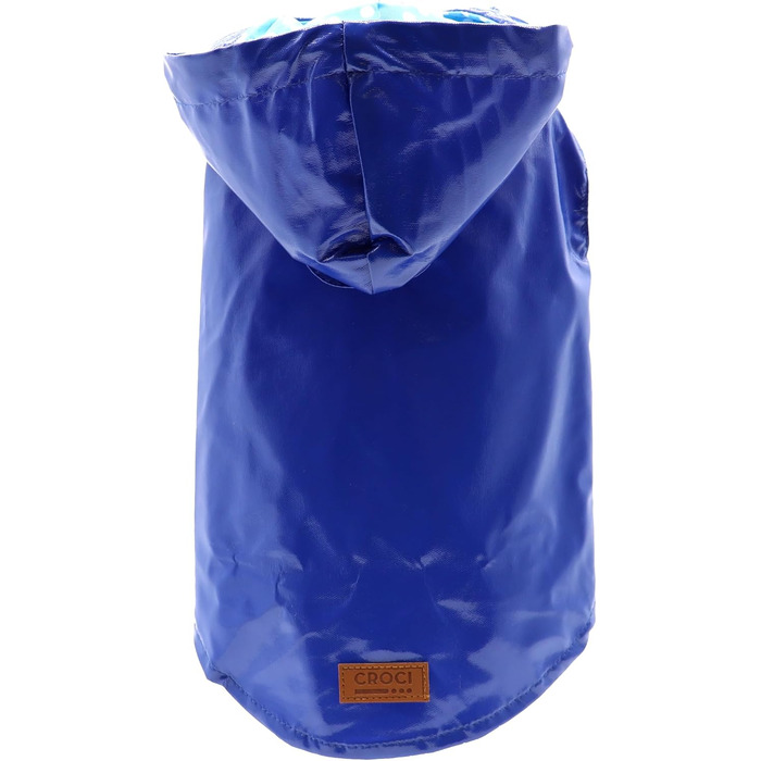 Регенкожух Croci Raindrop, блакитний, 30 см