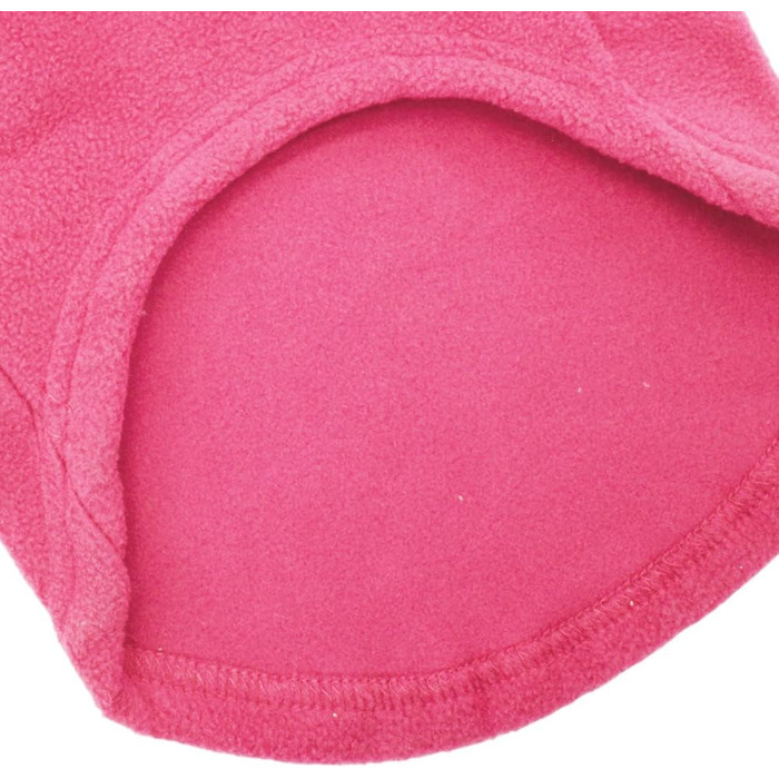 Тепла флісова куртка для собак на холодну погоду з кільцем для повідка, рожевий колір, розмір S