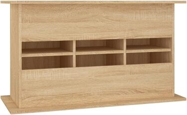 Тумба для акваріума ZEYUAN Sonoma дуб 101x41x58 см, деревостружкова плита, акваріумна підставка, шафа для акваріума