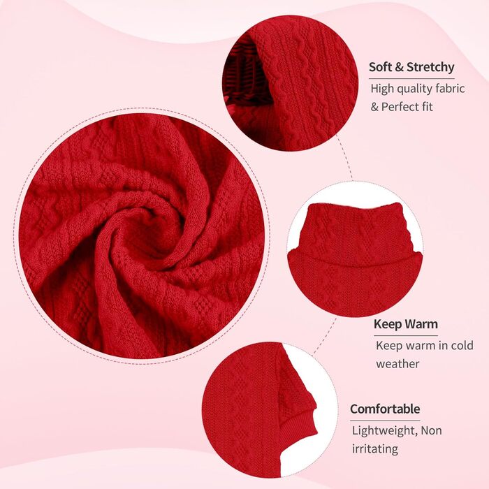 Теплий в'язаний пуловер для собак з коміром-горловиною, однотонний, для цуценят та собак середніх розмірів (зелений, розмір S/M). Також доступні: великий розмір, червоний, однотонні моделі Getaway Solids.