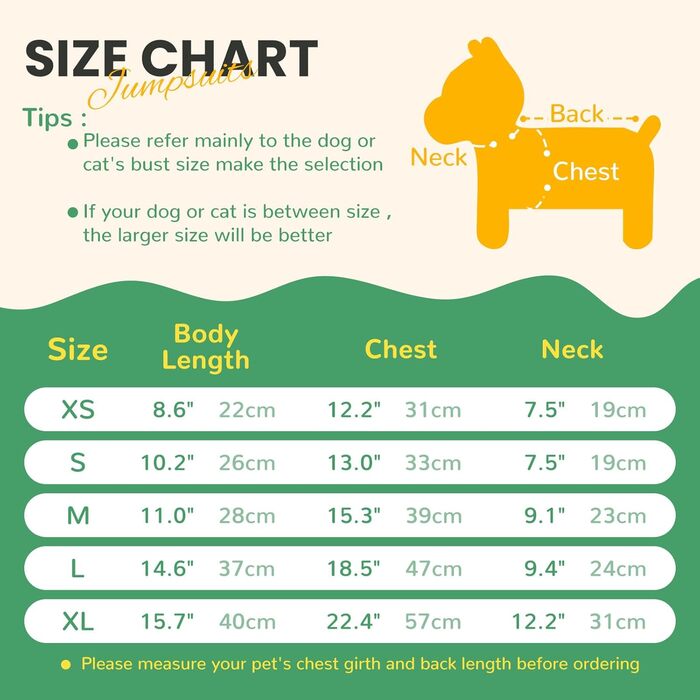 Піжама для собак маленьких порід, фліс, теплий пуловер, комплект 2 шт., X-Small (довжина спини до 22 см), зелений