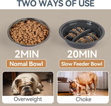 Підвищений годівниця для собак PAWISE, 5 рівнів регулювання, для собак маленьких, середніх та великих порід, з двома великими мисками з нержавіючої сталі, антиковзаюча, BPA free пластик