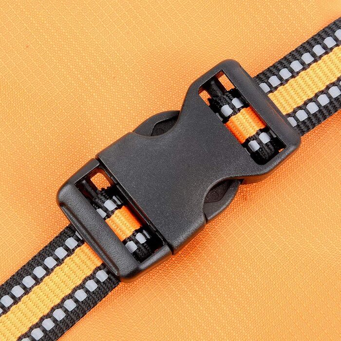 Водонепроникна куртка для собак Selmai, велика, з відбиваючими елементами, вітрозахисна, тепла жилетка, одяг для собак середніх та французьких бульдогів, для прогулянок, спорту та активного відпочинку в холодну погоду, оранжевого кольору, розмір 5XL