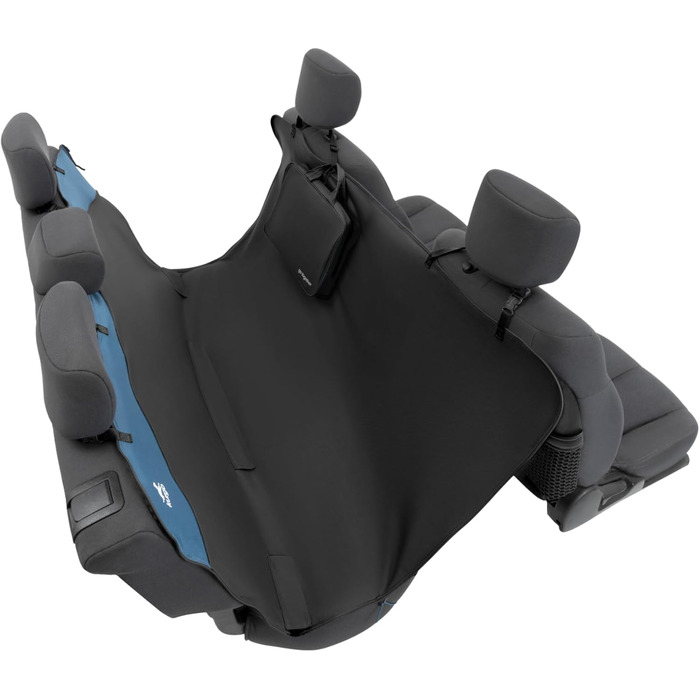 Гамак для тварин Kurgo Rover - чохол на сидіння авто/Вантажівки - водонепроникний, зносостійкий, чорний, 160см