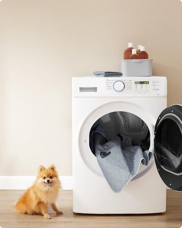 Підстилка для собак Feandrea, 2 шт. в наборі, XXXL, 183 x 183 см, сіра, витривала, нековзна, супер вбираюча, для собак