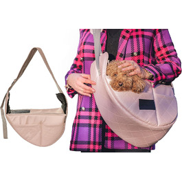 Трансформер для собак та котів до 6 кг, рожевий | Сумка-переноска для цуценят та маленьких собак