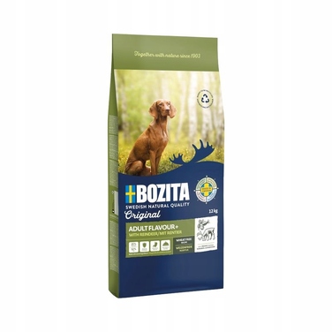 Сухий корм для собак BOZITA Original Adult Flavour Plus, олень, 12 кг