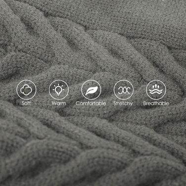 Пуловер для собак ASENKU, теплий зимовий пуловер для маленьких собак, з коміром-горловиною, зручний, для Французького бульдога, Шнауцера, Бічона Фрізе, Бостон-тер'єра (2XL, сірий)