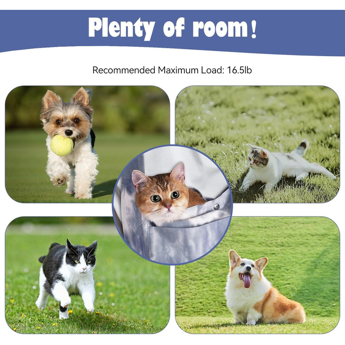 Сумка-переноска для тварин Huilin Technology, рожева (блакитна) - для котів та собак, для прогулянок та подорожей