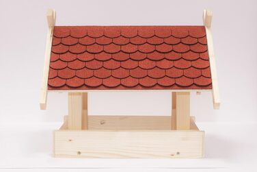 Набір для зборки годівниці для птахів (малий), червоний, 32×29,5×28 см
