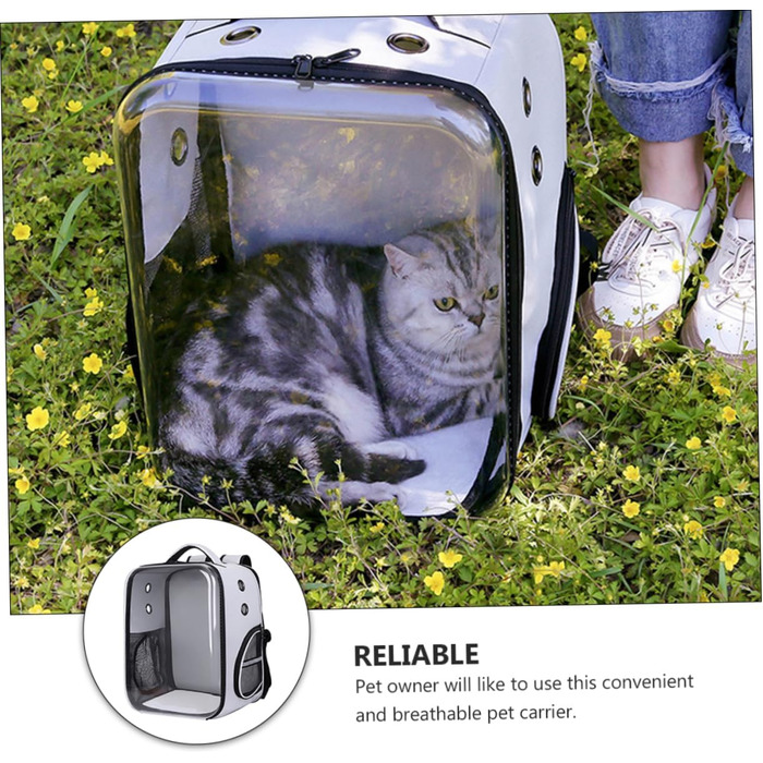 Транспортувальна сумка для собак та котів BESPORTBLE - дихаюча та легка, для маленьких тварин, для прогулянок на вулиці