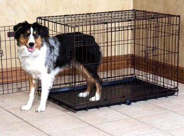 Клітка для собак Precision Pet, металева, 91,4 см, двоє дверей, для тварин 22,7-31,8 кг