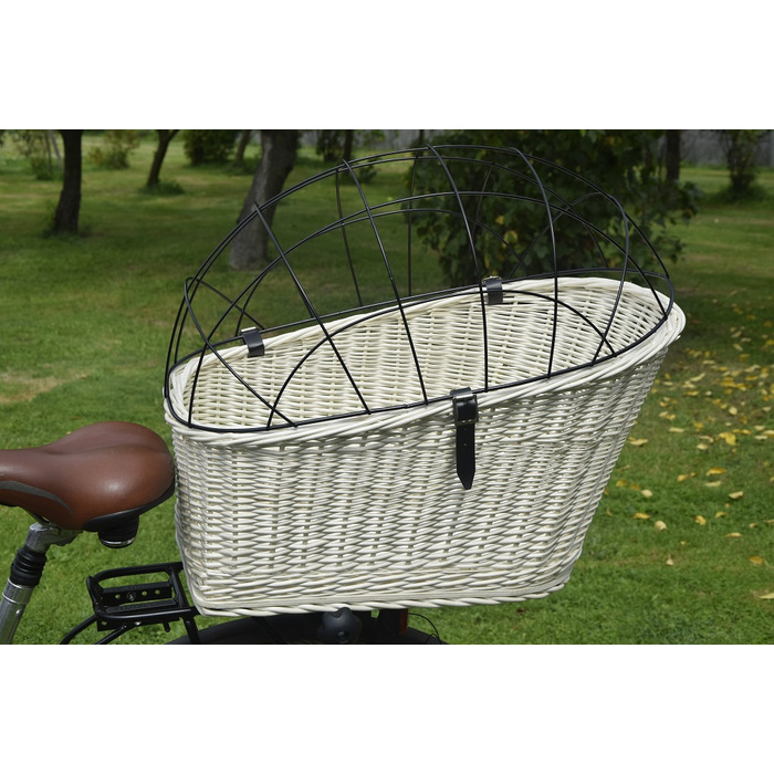 Велосипедний кошик Wiklinowe Cuda, чорний, розм. XL