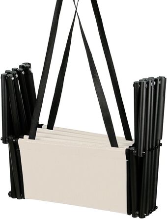 Сходинки для собак - 4 сходинки, портативна рамка для собак у машину, диван або ліжко, антиковзаюча, вантажопідйомність до 75 кг (Бежевий)