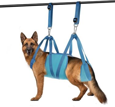 Гамак для грумінгу собак Zunedhys, гамак для догляду за шерстю з кишенею для аксесуарів