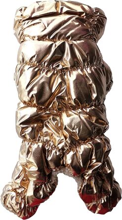 Флісовий комбінезон для собак, куртка для собак, степкова, розмір L, золотистий