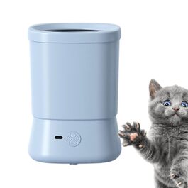 Автоматичний мийка лап для собак | Очисник лап з бризкозахистом, 2 швидкості, аксесуар для кемпінгу, подорожей, прогулянок