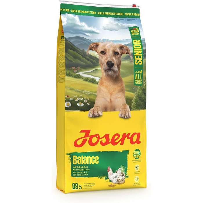 Сухий корм для дорослих собак старшого віку JOSERA Balance, 12.5 кг