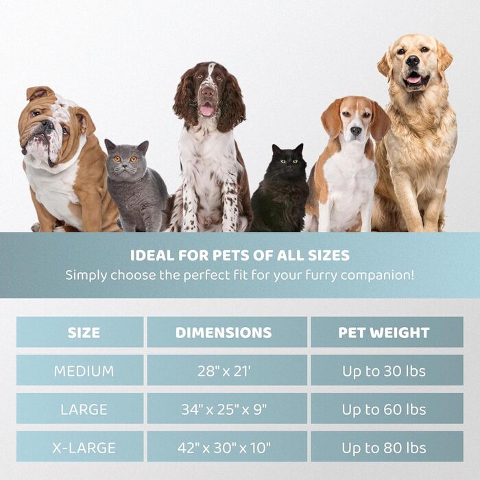 Розкішне ліжко для собак Modern Threads - м'яке, туфетоване ліжко з велюру для собак маленьких та великих порід. Машинне прання, довговічне та миле місце для сну вашого улюбленця.