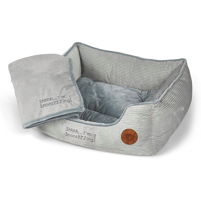 Килимок для тварин Petface Cord, сірий, квадратний, розмір S (1 шт.)