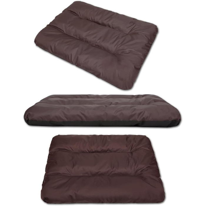 Килимок для собак, лежанка для собак, матрац для собак - зручний лежак для вашого улюбленця (60x50x6 см, Колір: Коричневий Оксфорд)