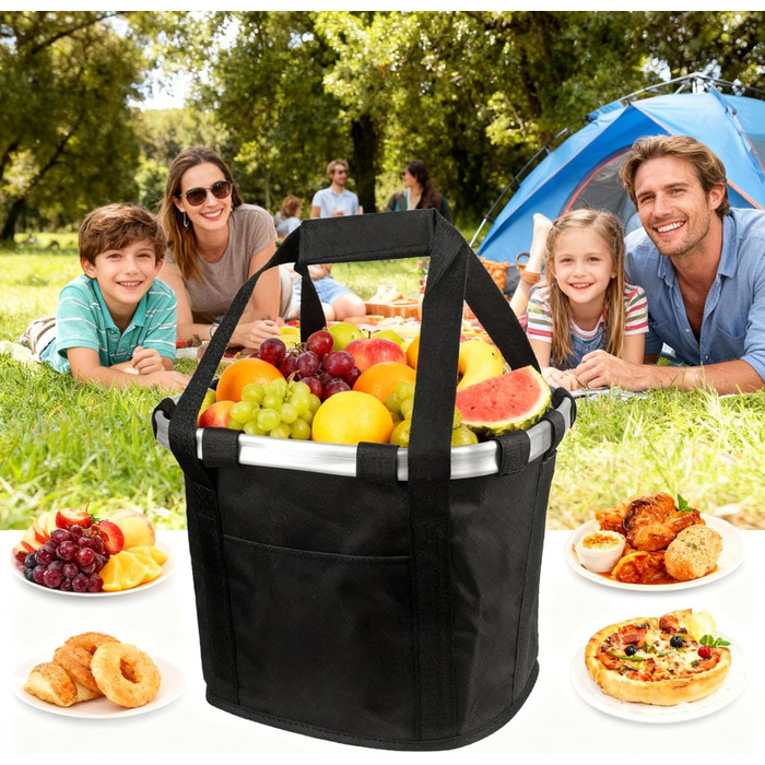 Складаний кошик для велосипеда: знімний, для тварин (собака, кіт), легка установка