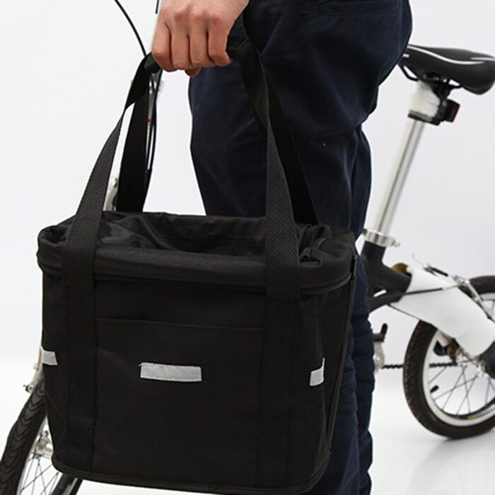 Кошик для велосипеда Gettimore для тварин, собак, знімний, складний, 35 x 27 x 26 см