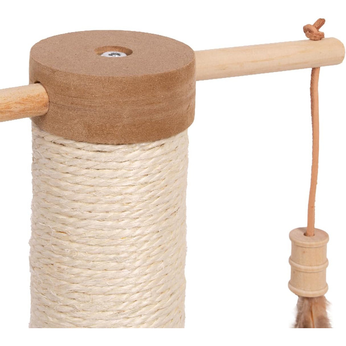 Котячий стовпчик для котів Lilly - інтерактивна іграшка для самостійних занять | 78 см | 33 x 33 x 80 см