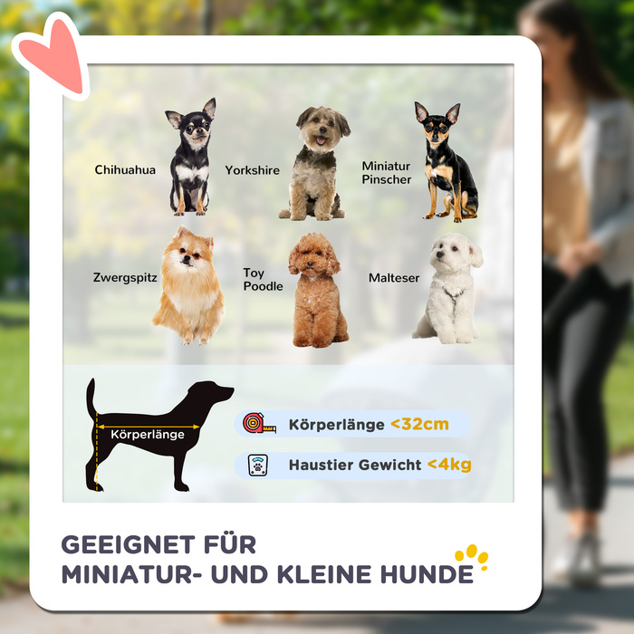 PawHut Dog Stroller Dog Buggy з функцією складання Коляска для маленьких собак і кішок Коляска для домашніх тварин Cat Buggy Oxford Blue 67 x 45 x 96 см | Аосом