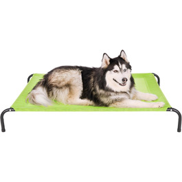 Підняте ліжко для собак Furhaven XL, для дому та вулиці, зелений Gecko