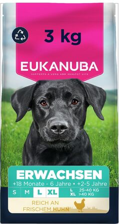 Сухий корм для собак великих порід Eukanuba Adult з куркою, преміум-клас, 15 кг