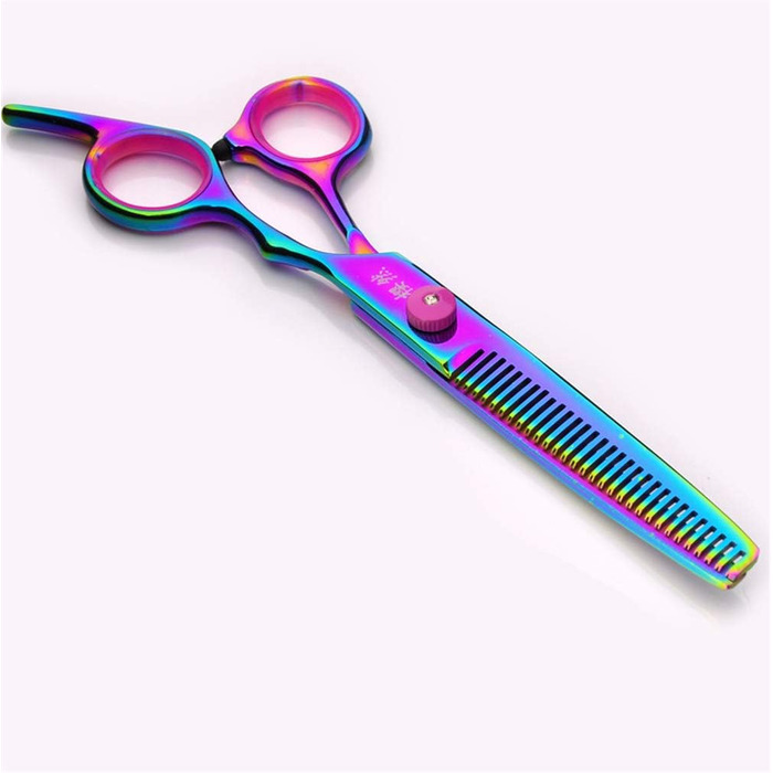 Набір професійних ножиць для грумінгу домашніх тварин 7.0 дюймів, з нержавіючої сталі. Підходить для собак та котів. Включає гребінець.