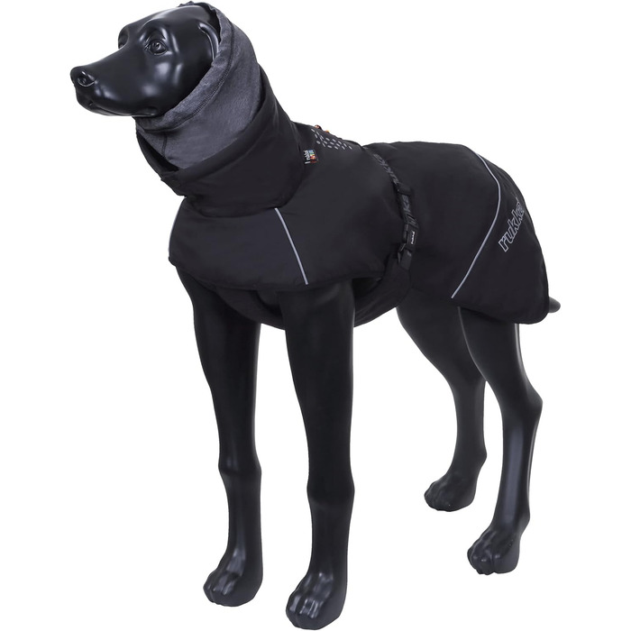 Теплий зимовий одяг Rukka Pets для собак (40, чорний)