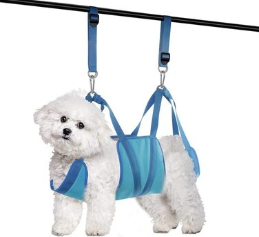 Гамак для грумінгу собак Zunedhys, гамак для догляду за шерстю з кишенею для аксесуарів