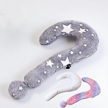 Подушка для собак CHULPET, велика, знімний чохол, світиться в темряві, м'яка підголовник для глибокого сну