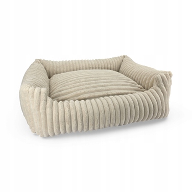 Лежанка-диван для собак Odol-Plusz, бежевий, 95 см x 75 см