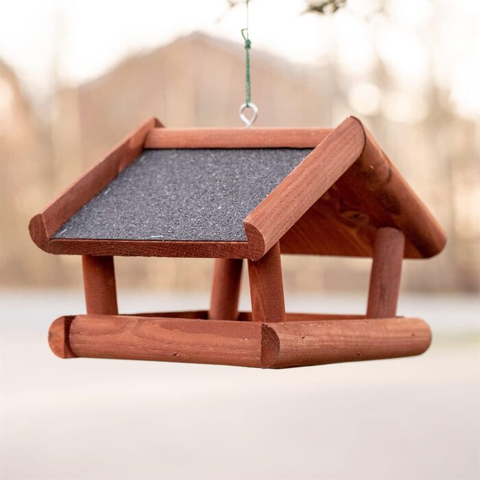 Дерев'яний годівничка для птахів VOSS.garden 'Tilda' - підвісна, з захисним покриттям