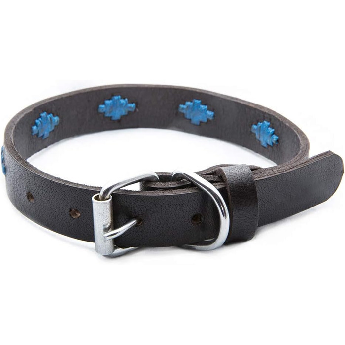 Нашийник для собак Gaucho Goods, м'яка шкіра, розмір M, Tahoe