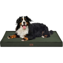 Зручне собаче ліжко Outdoor для великих собак, вологостійке, ортопедичне з ефектом пам'яті, знімний кулер та водонепроникний чохол