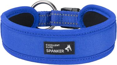 Поводок для собак Exceent Eite Spanker, чорний, XL. Міцний матеріал PU, регульований, для великих собак, навчання, прогулянки.