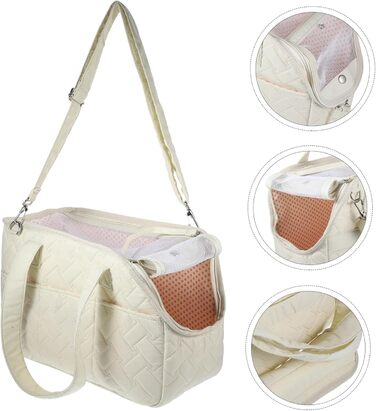 Транспортна сумка для котів та собак INOOMP: міцна, складана, з кишенею, для подорожей