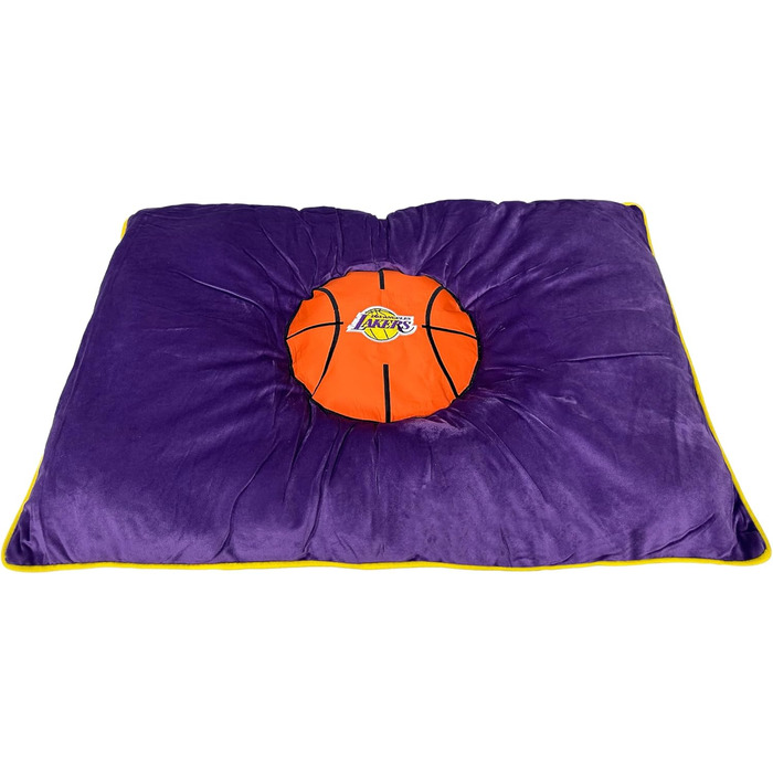 Ліжко-матрац для собак Los Angeles Lakers NBA, баскетбольне, м'яке плюшеве ліжко для домашніх тварин