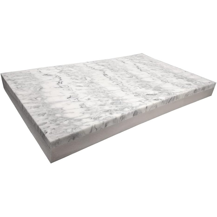 Лежанка для собак з Memory Foam, водонепроникний вкладиш, знімна наволочка - 2 розміри, 12 кольорів, чорний Canvas (середній, 34'X27'X3')