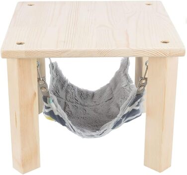 Намет-під навіс з гамаком Sunny, 28x24x28 см, кольоровий/сірий