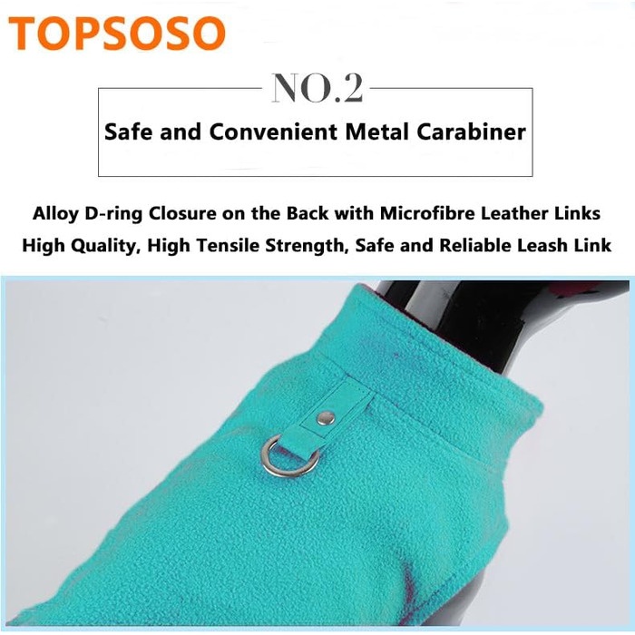 Тепла жилетка для собак з флісу, зручна та стильна, для середніх котів та собак (зелена L)