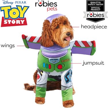 Костюм для собак та котів Buzz Lightyear від Rubies Toy Story, розмір M