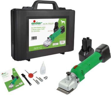 Акумуляторна машинка для стрижки коней Eider 7718-000 Equus EG 918