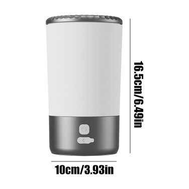 Автоматичний мийник лап для собак Hogvinnatil, електричний, для котів, цуценят, білий/чорний