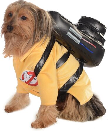 Костюм для собак Rubie's Ghostbusters, Помаранчевий, Розмір L, Довжина спини 56 см, Обхват грудей 59 см