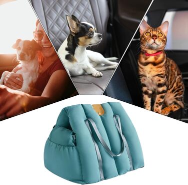 Автокрісло для тварин: складана переноска для собак та котів з м'якою стороною | Закрита переноска-будка для собак та котів